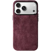 Alcanside Alcantara iPhone 17 Pro Max Hoesje Rood