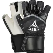 Select Futsal Liga V24 Keepershandschoenen - Zwart / Wit | Maat: 10