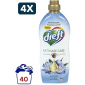 Dreft 4 x Wasverzachter Blue Dream - 40 Wasbeurten - 1 Liter