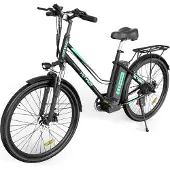 Hitway Elektrische Fiets | E-bike Damesfiets | 26 Inch | 250W Motor | Zwart