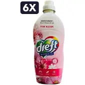 Dreft ultimate care - Wasverzachter - pink bloom - 6x 40sc / 1L