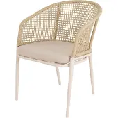 Lesli Living Stoel Kioto Crema beige