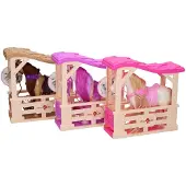 Ruby toys Paard in Stal - 17x16x5cm.