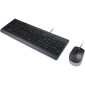 Lenovo 4X30L79897 toetsenbord met Muis - USB QWERTZ Duitse indeling - Zwart