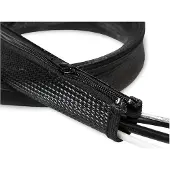 Logilink KAB0046 kabel beschermer Zwart - 1M - Ø30mm