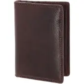 Leonhard heyden Roma Card Holder dark brown