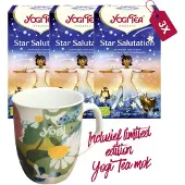Yogi tea Star Salutation Bio - 3 pakjes - inclusief limited edition mok