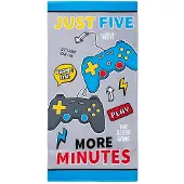 Holland Strandlaken Eat, sleep, game - handdoek 70x140 cm - katoen