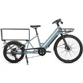 Villette la Famille elektrische longtail transportfiets 10 Ah blauw
