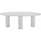 Vente-unique Eettafel voor 8 personen van MDF - Beige - FALYN