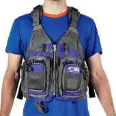 Colmic Fishing Vest Blauw