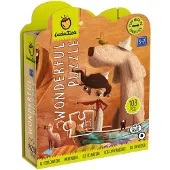 Ludattica legpuzzel Padvinders junior 21 x 27 cm 108 stukjes