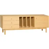 Hubsch Nobby Dressoir Naturel - Dressoirs en buffetkasten Eiken Natural - 882111
