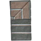 Zone Denmark Handdoek Sauna Olive Green / Taupe / Blue Fog (50 x 100 cm)