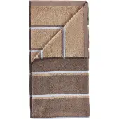 Zone Badlaken Sauna Taupe / Camel / Sky Blue (70 x 140 cm)