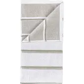 Zone Denmark – Sauna Handdoek 140x70 Cm – Wit, Lichtgrijs, Eucalyptus