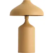 Light & Living Design tafellamp Yebri bruin Ø 36cm