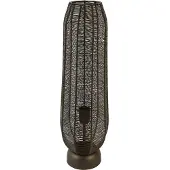 Light & Living Tafellamp Samret bruin 60cm
