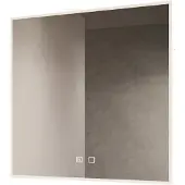 Gliss Design Style spiegel met LED-verlichting en verwarming 80x70cm