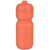 Mepal Bidon squeeze Sport - 600 ml - Knijp en drink - Lekdicht ventiel - Vaatwasmachinebestendig - Drinkflessen - Peach orange
