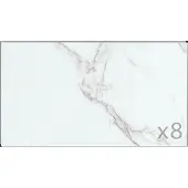 Dumaplast Wandpaneel Dumawall+ Trapani - Hoogglans - 37,5x65cm - 1,95m²