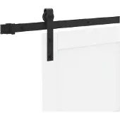 vidaXL Schuifdeur Wit 83 x 202 cm Massief grenenhout