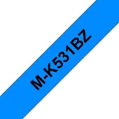 Brother M-K531BZ tape zwart op blauw 12mm x 8m (origineel)