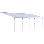 Canopia Palram | - Terrasoverkapping Olympia - Helder - Wit 980x294cm