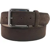 6Road Riem Bruin Ceintuur 4cm suede print 454545/67