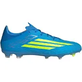 Adidas F50 League Gras / Kunstgras Voetbalschoenen (MG) Blauw Neongeel