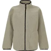 ZigZag - Kid's Root Teddy Fleece Jacket - Fleecevest 152, beige