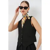 Big Dart V-hals Crêpe Gilet