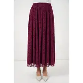Big Dart Hoge Taille Bloemige Maxi Rok