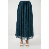 Bigdart Bloemen Hoge Taille Maxi Rok