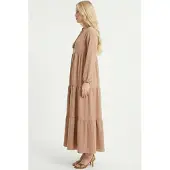 Bigdart Maxi-jurk met strikdetail
