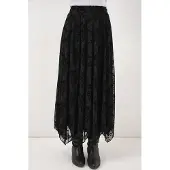 Bigdart Hoge Taille Bloemen A-Lijn Maxi Rok