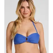 Hunkemoller Bikinitop 'Luxe' royal blue/koningsblauw