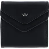 Golden Head Leren portemonnee Polo Damen-Minischeintasche 1005 Schwarz zwart