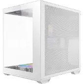 Antec CX60M ARGB Witte Behuizing Mini-Toren Wit Gehard Glas USB 3.0 Micro-ATX