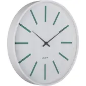Karlsson Arruga Retro Wandklok | Ø40cm | Retro green w. wit