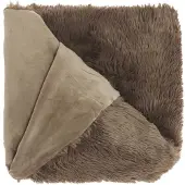 Unique living Plaid - Mats - Taupe - 130 x 180 cm