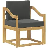 vidaXL 2 Stuk Buiten bank set Polyester Wit en Anthraciet