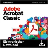 Adobe Acrobat Classic (3 Jarige Licentie) - Meertalig - PC - Mac - Download