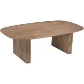 Giga Meubel Salontafel Juro Naturel Deens Ovaal 120cm