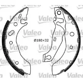 Valeo 553839 Remschijf, trommelrem