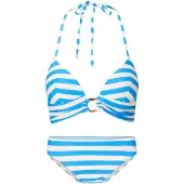 Lingadore Bikini royal blue/koningsblauw / wit