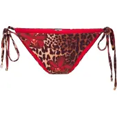 Lingadore Bikinibroek beige / donkeroranje / knalrood / donkerrood