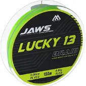 Mikado Jaws Lucky 13 150 M Braided Line Transparant 0.160 mm
