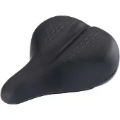 Contec Ct Zadel Anatomic City, 272x227 mm, vacuüm, zwart