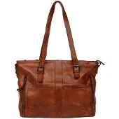 Bear design Vlotta Shoulderbag cognac